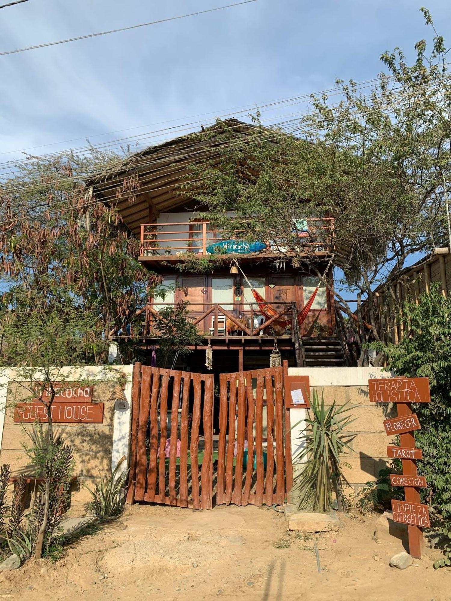 Wiracocha Hostal Máncora Eksteriør bilde
