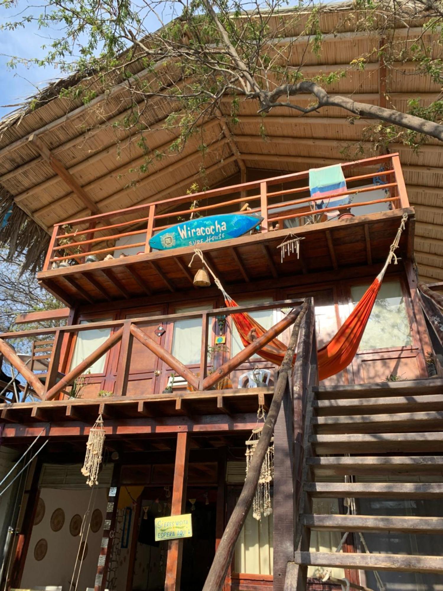 Wiracocha Hostal Máncora Eksteriør bilde